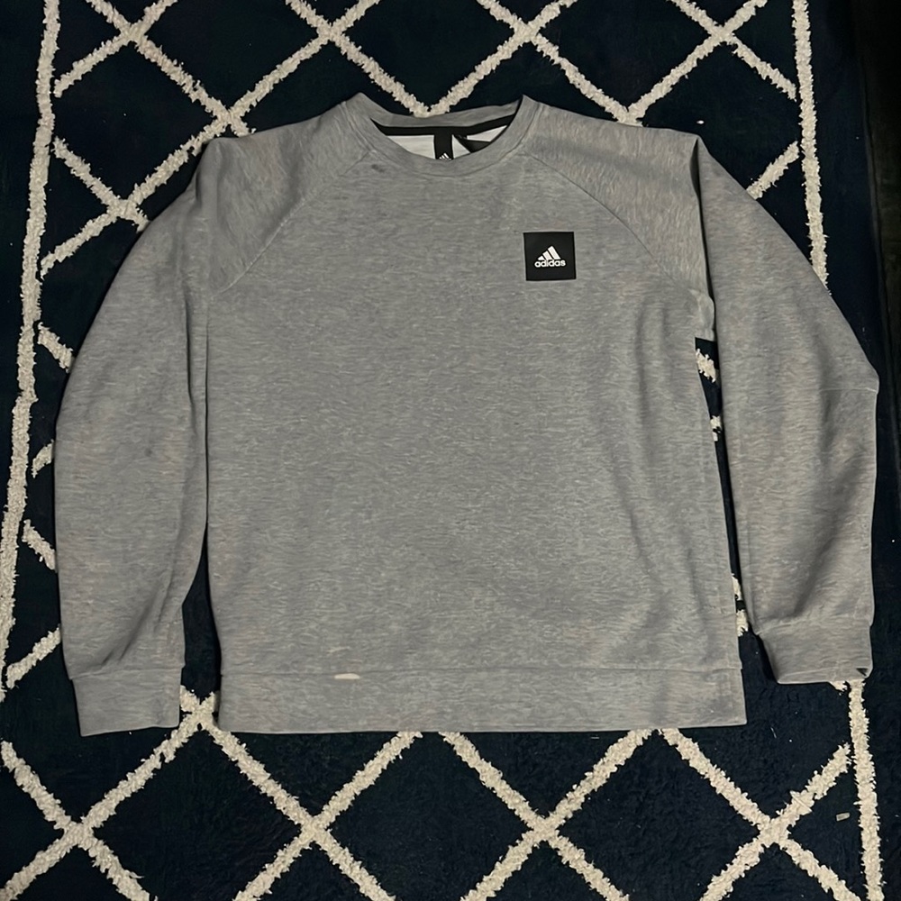 Adidas grey sweatshirt